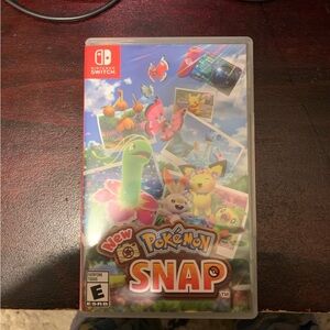 Nintendo New Pokémon Snap with Colorful Cover Art